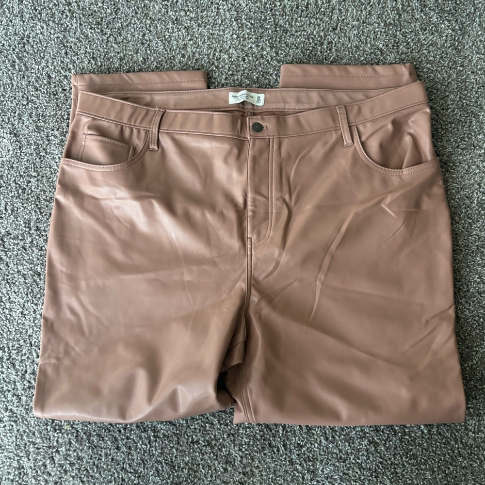 Abercrombie & Fitch Leather Pants